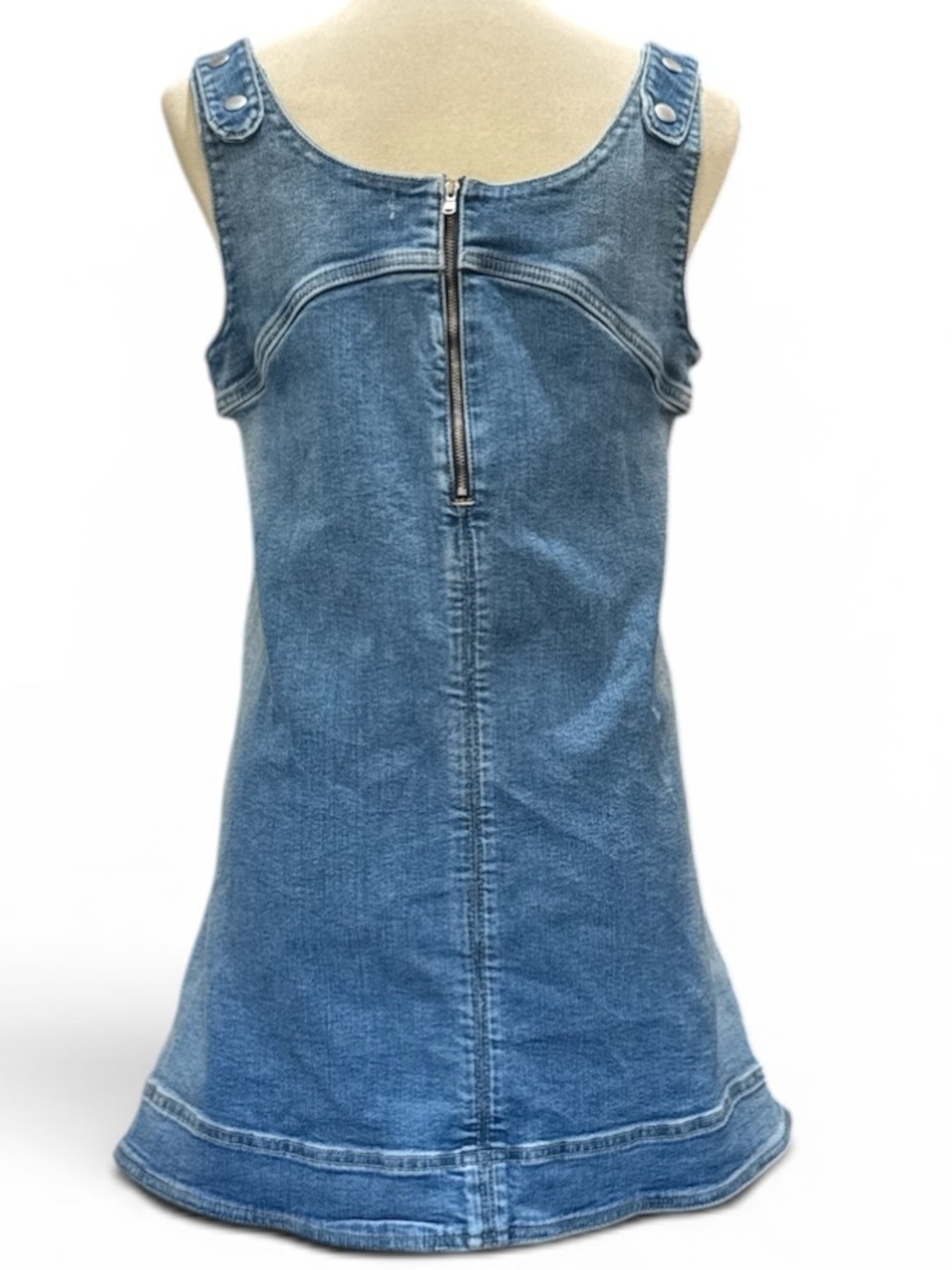 Anthropologie Pilcro Light Blue Denim Tank Dress #687 - Picture 2 of 4